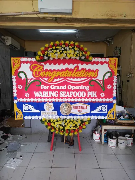 Papan Bunga Ucapan Selamat Tirtajaya Sukmajaya