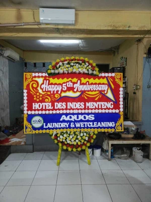 Papan Bunga di Tirtajaya Sukmajaya